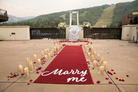 Romantic Vail Proposal